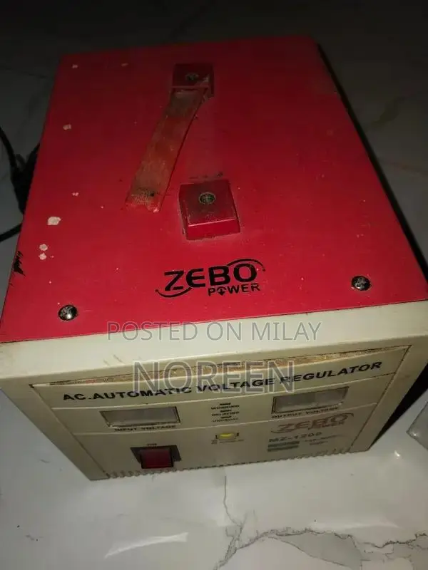 Home Essentials: Fridge Stepladder and AC Voltage Regulator Set