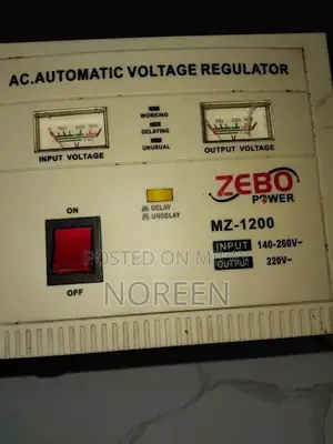 Home Essentials: Fridge Stepladder and AC Voltage Regulator Set