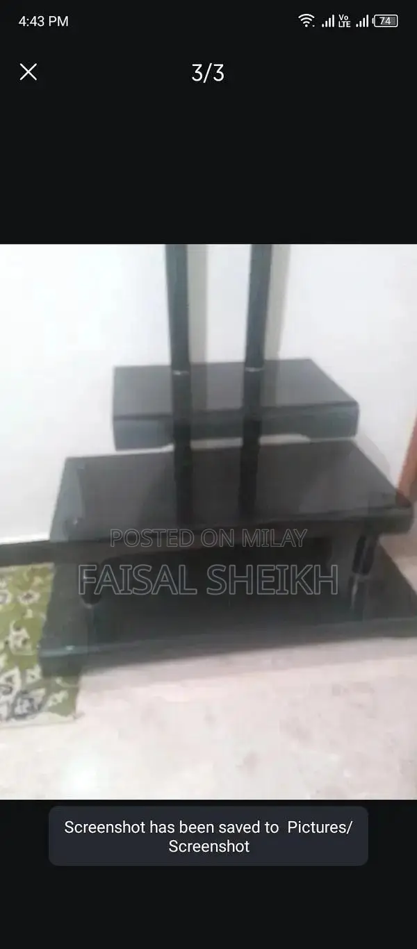 Professional TV Trolley Stand for Multimedia Presentations