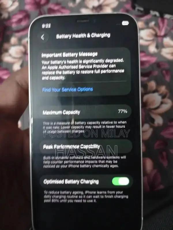 Apple Smartphone 128GB White Non-PTA Edition