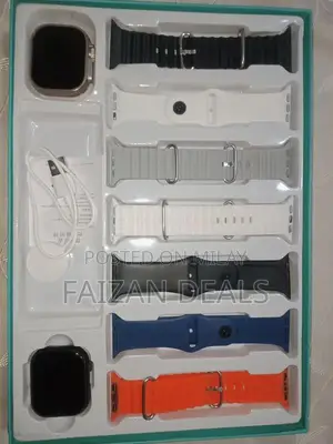 Photo - Multifunction Smart Watch Ultra2 with 7 Interchangeable Straps and Cha