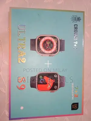 Multifunction Smart Watch Ultra2 with 7 Interchangeable Straps and Cha