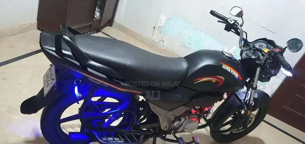 Super Power Cheetah 110 Motorcycle Self Start Model