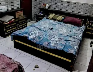 Solid Wood Vintage Complete Bedroom Furniture Set