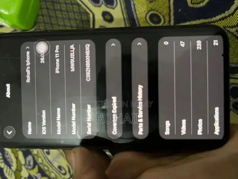 iPhone 11 Pro Midnight Green 64GB Unlocked Smartphone