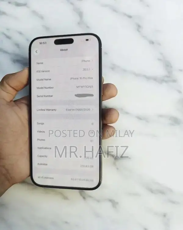 Apple iPhone Pro Max - Low Cycle High Health Smartphone