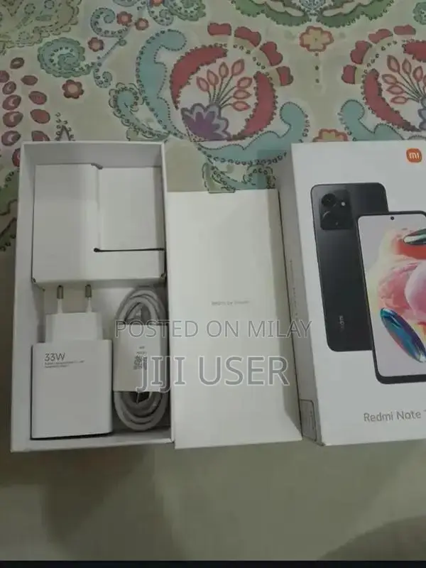 Redmi Note 12 Smartphone 8GB RAM 128GB Storage Full Package