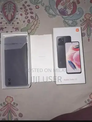 Redmi Note 12 Smartphone 8GB RAM 128GB Storage Full Package