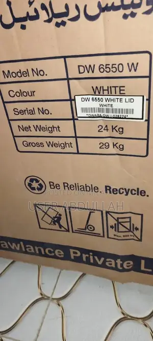 Dawlance Twin Tub Washing Machine - Reliable Home Laundry Solution