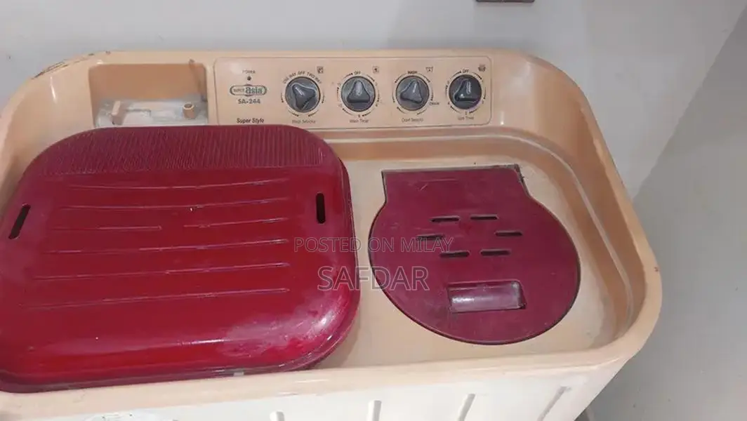 Super Asia Washing Machine with Built-in Dryer Function