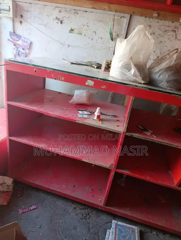Multi-Purpose Metal Shop Rack and Display Counter