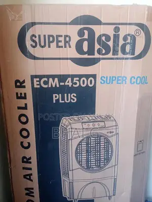 Super Asia Portable Air Cooler ECM-4500 Plus Electric Cooling System
