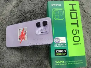 Photo - Infinix Hot 50i Smartphone with Large Battery and Fast Charging