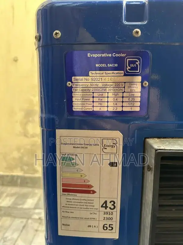 Savalan Air Cooler with Remote Control and Multiple Features