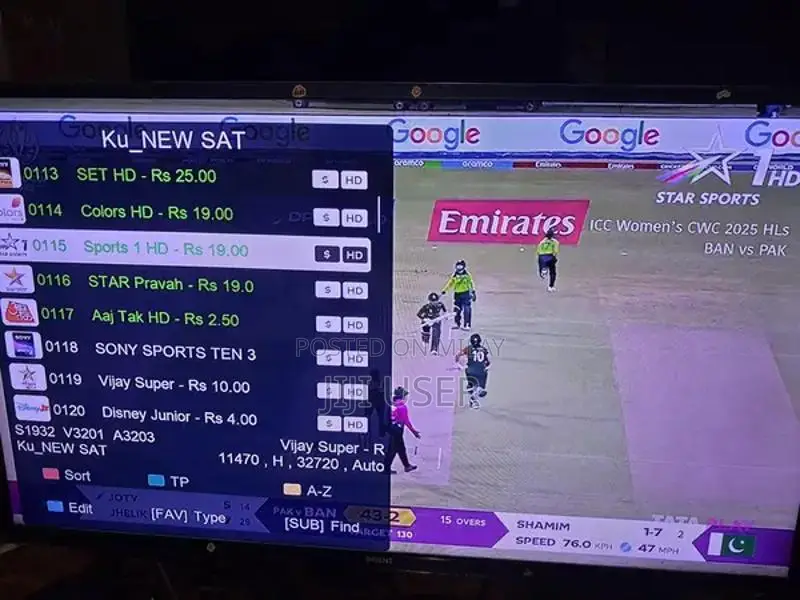 Tiger T300 HD Satellite Receiver for Indian and Pakistani Channels