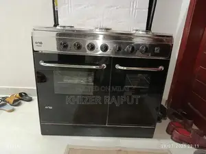 Photo - Nasgas 6 Burner Gas Stove with Oven and Stainless Steel Finish