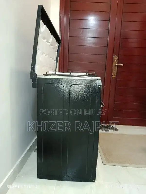 Nasgas 6 Burner Gas Stove with Oven and Stainless Steel Finish