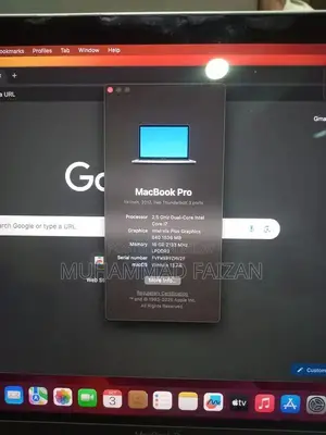 MacBook Pro 2017 13-inch Non-Touchbar Laptop