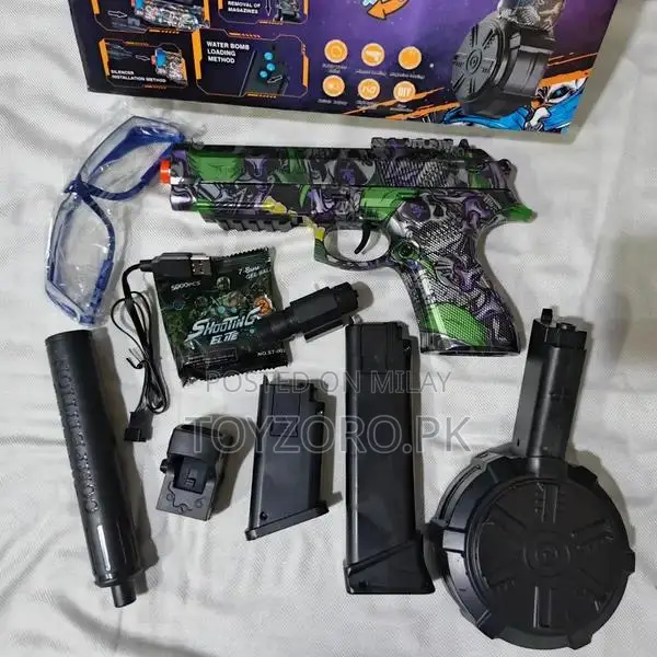 Kids Gel Blaster Gun with Soft Water Ammo - Multiple Models