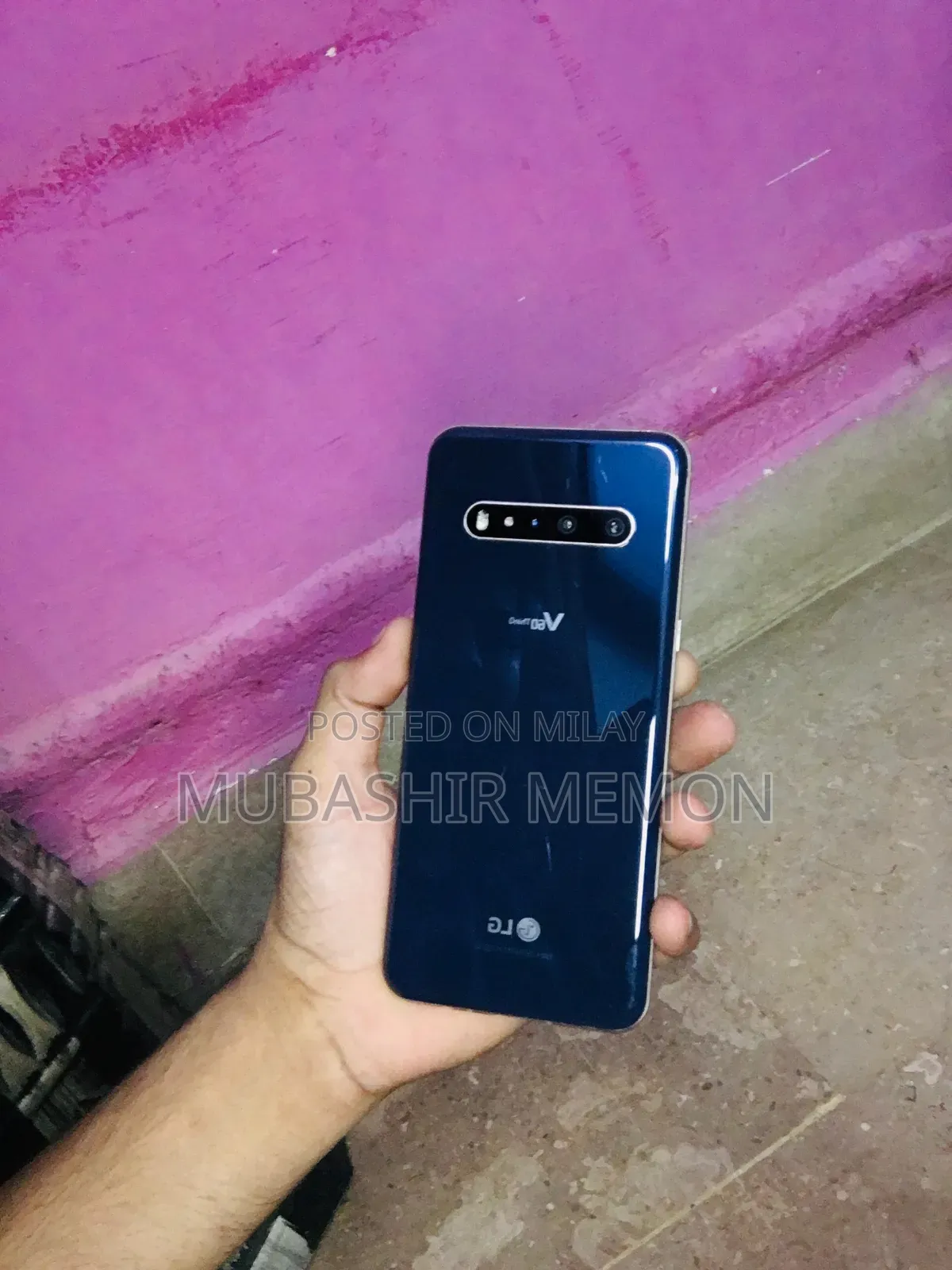 New LG V60 ThinQ 5G 128 GB Purple