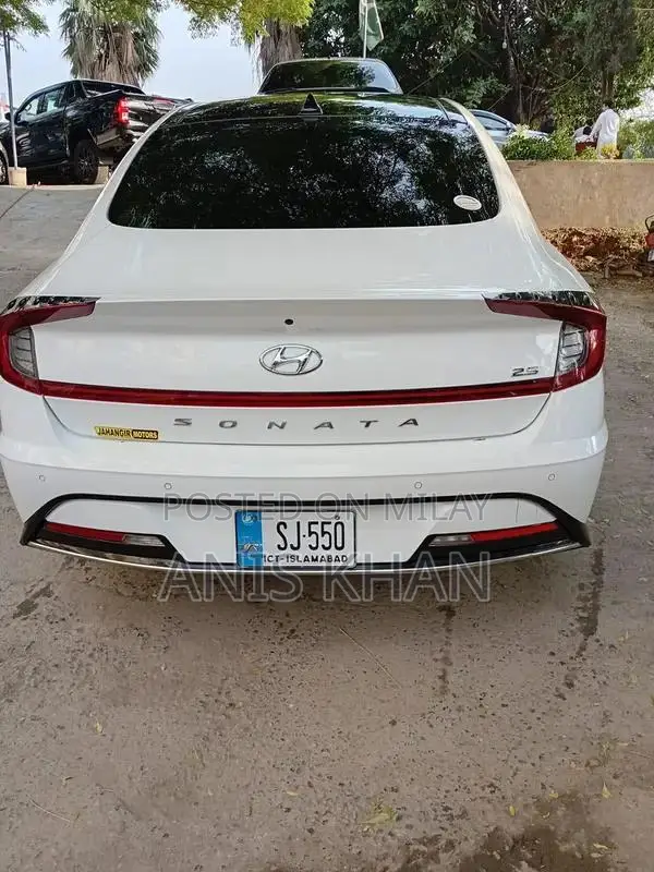 2022 Hyundai Sonata 2.5 White Sedan