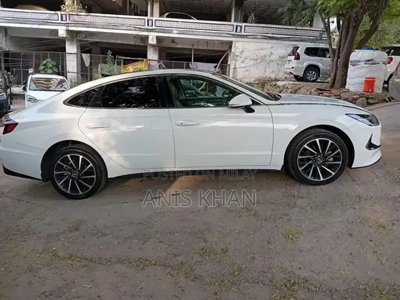 2022 Hyundai Sonata 2.5 White Sedan