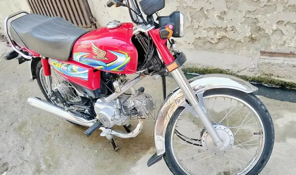 Honda CD70c Motorcycle 2023/2024 Model Compact Commuter Bike
