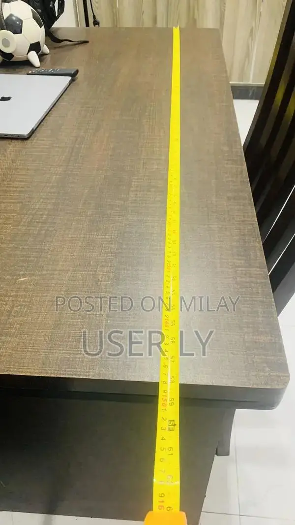 Wooden Workstation Desk 3x5 with Sturdy Lock and Quality Build