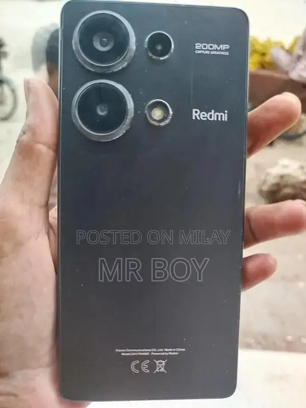 Redmi Note 13 Pro Smartphone with 8GB RAM and 256GB Storage