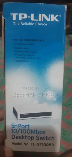 TP-Link 5-Port Desktop Network Switch - Fast Ethernet Connectivity