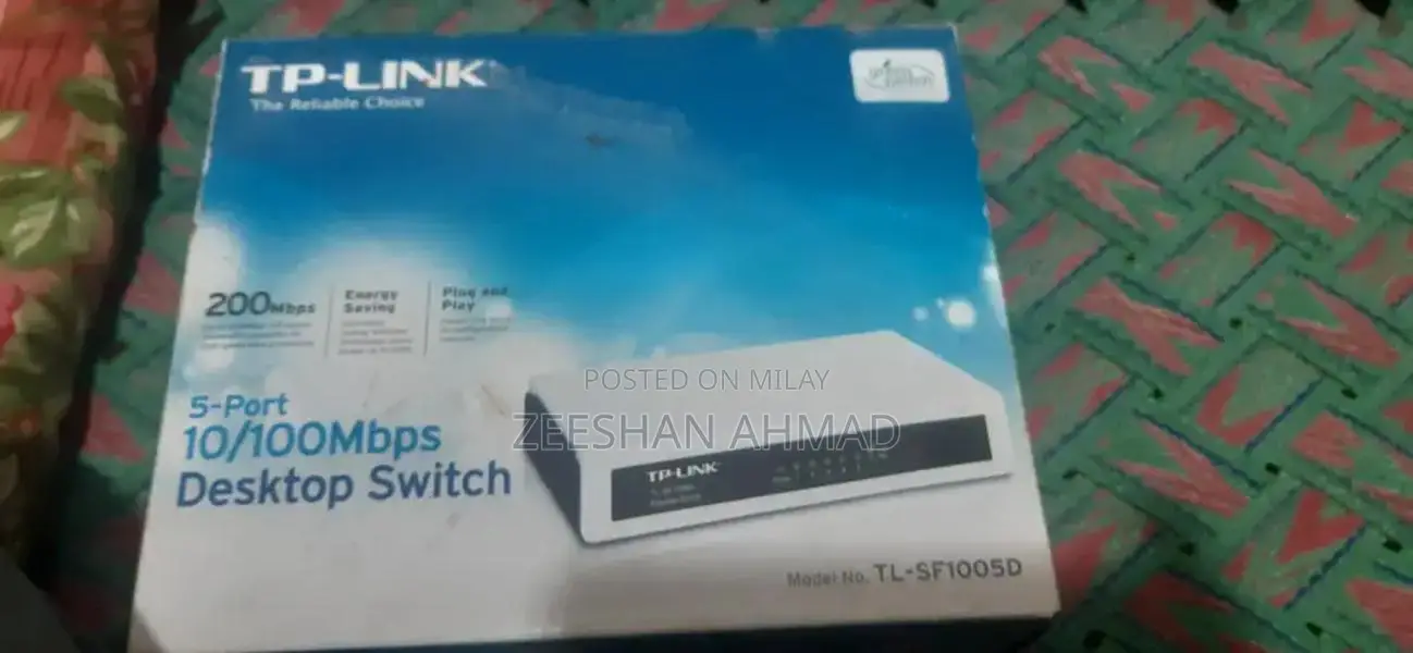 TP-Link 5-Port Desktop Network Switch - Fast Ethernet Connectivity