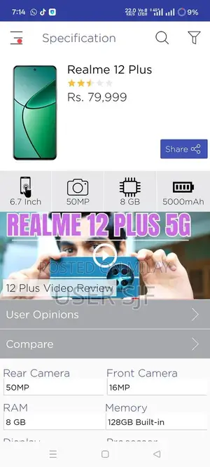 Photo - Realme 12 Plus 5G Flagship Smartphone with Excellent Performance