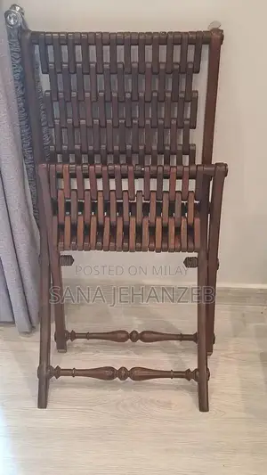 Comfortable Folding Designer Solid Wood Chairs