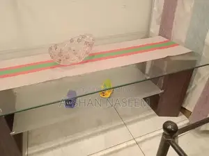 Photo - Glass Top Center and Side Table Set - Three Table Collection