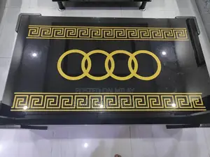 Photo - Solid Wooden Table with Modern Design