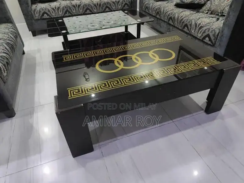 Solid Wooden Table with Modern Design