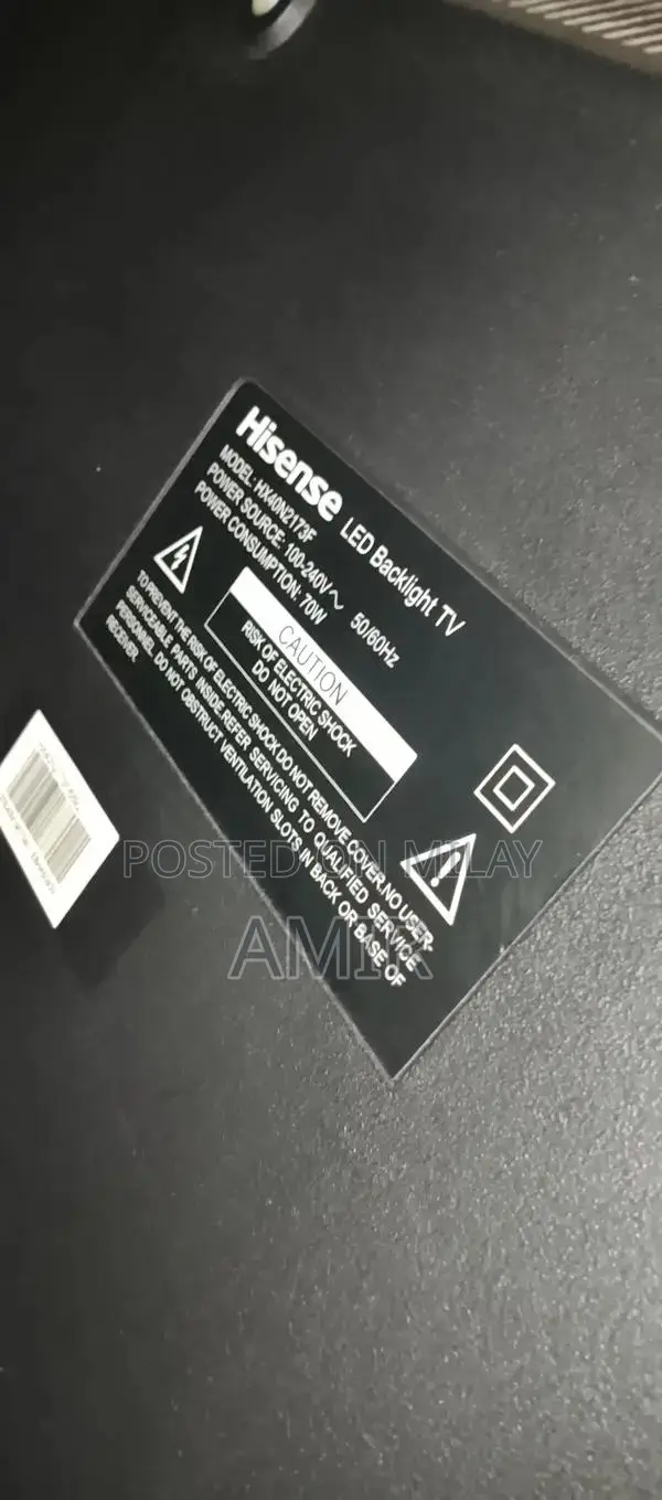 Hisense 42-inch LED TV, USB Port, Clean Condition, Home Used