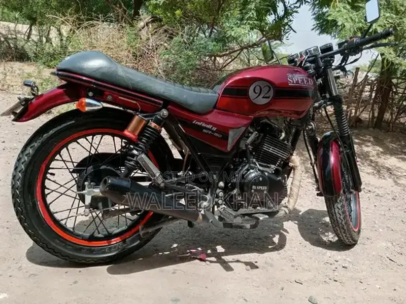 Hi Speed Infinity 150 CC Cafe Racer Motorcycle