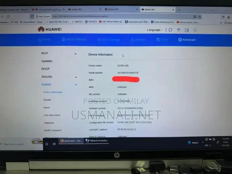 Huawei 4G LTE Mobile WiFi Pocket Router Global Version