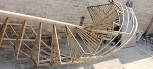 Photo - Decorative Iron Spiral Ladder - 11.5 Feet Total Home Staircase Design