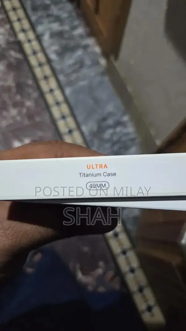 Apple Watch Ultra 1 - 49mm Titanium Smartwatch in Pristine Condition