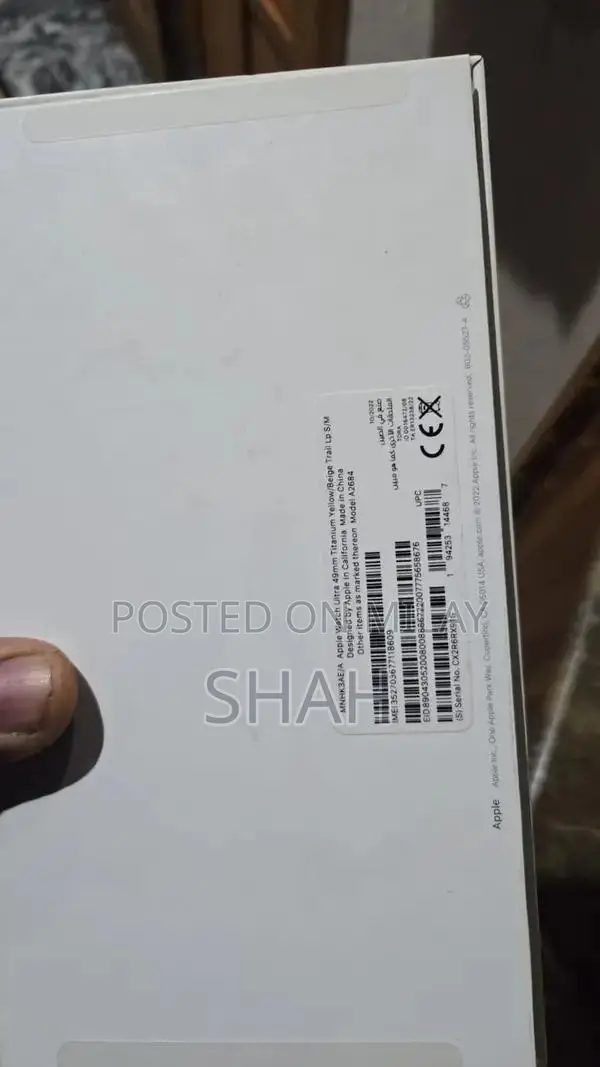 Apple Watch Ultra 1 - 49mm Titanium Smartwatch in Pristine Condition