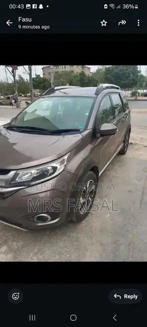 Photo - Honda BRV 2017 Grey Compact SUV in Excellent Condition