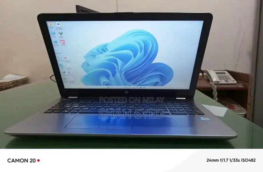 HP 15-inch Laptop i5 7th Gen with SSD and Numpad