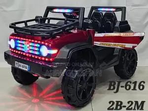 Photo - Kids Battery-Operated Electric Jeep with Remote Control