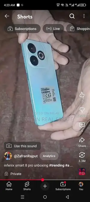 Photo - Infinix Smart 8 Pro Smartphone