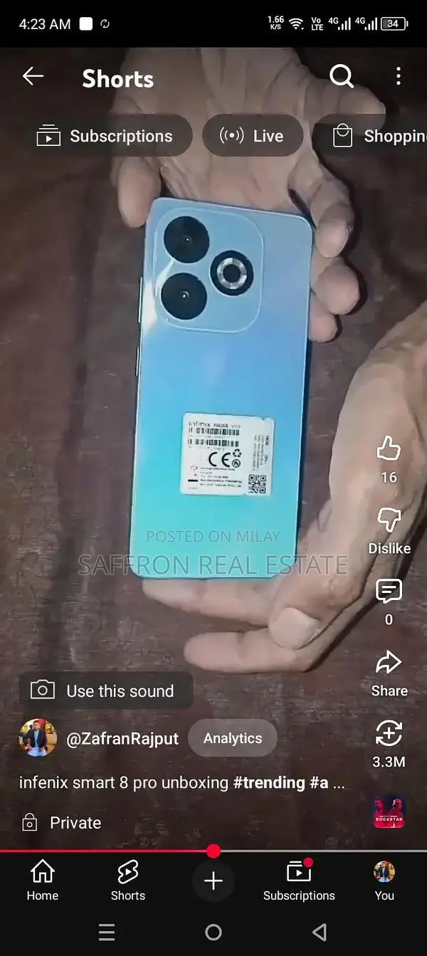 Infinix Smart 8 Pro Smartphone