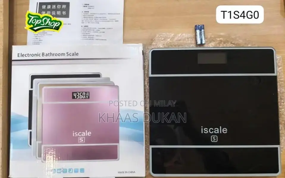 iScale SE Digital Body Weight Scale with LED Display