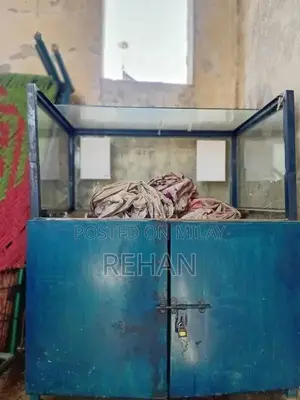 Fris and Samosa Display Counter with Mirror