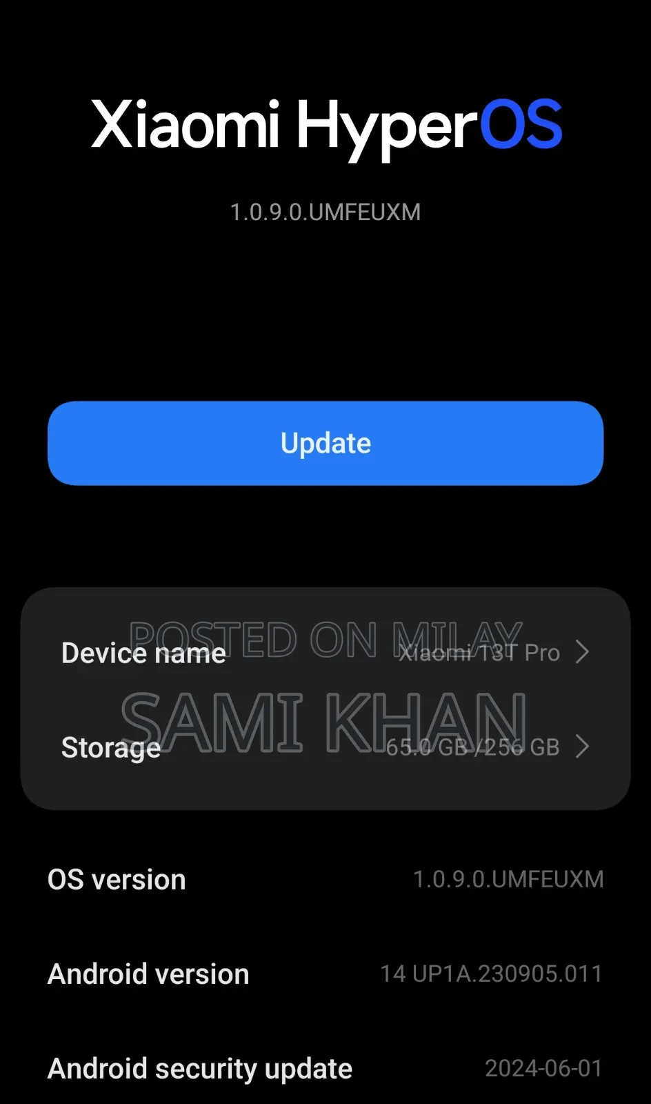New Xiaomi 13T Pro 256 GB Blue